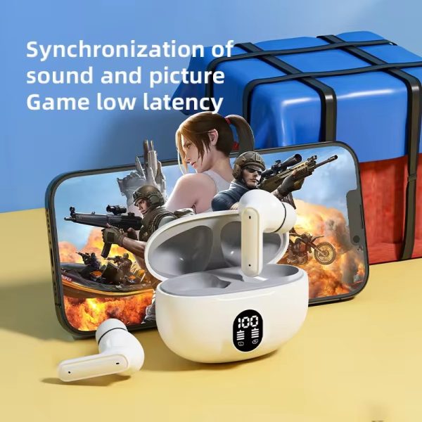 895B Stereo Earbuds – Bluetooth 5.3, Type-C Fast Charging
