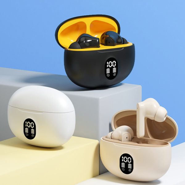 895B Stereo Earbuds – Bluetooth 5.3, Type-C Fast Charging