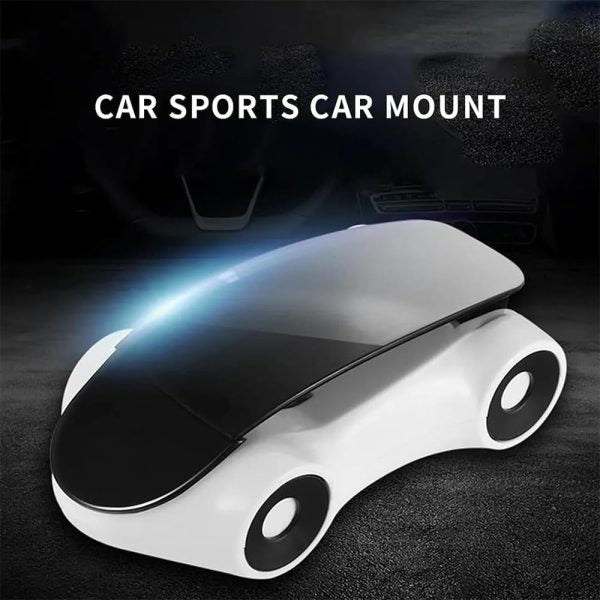 Sports Car Shape Phone Holder – 360° Rotating, Universal Car Stand,