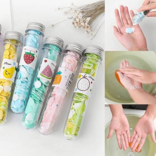 200 Pcs Portable Paper Soap Sheets – Travel, Camping, Outdoor Use.