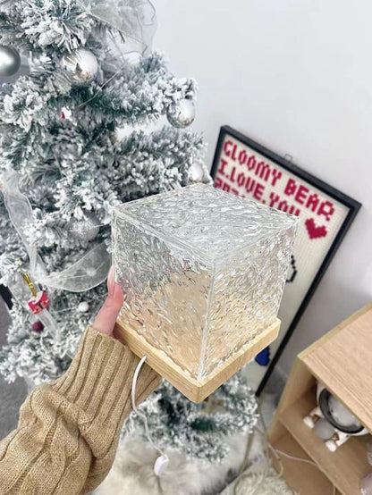 Crystal Lamp Water Ripple Night Lamp