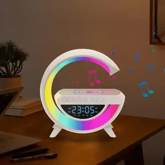 Multi-functional Led Clock Display Speaker G Lamp B