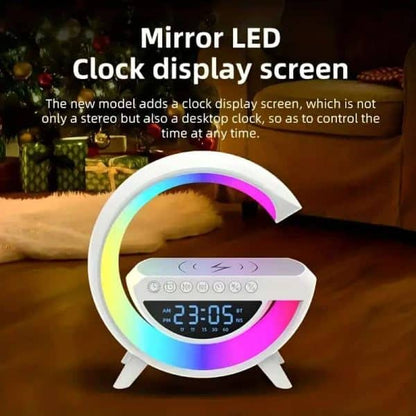 Multi-functional Led Clock Display Speaker G Lamp B