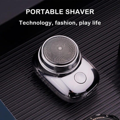 Mini Shave Portable Shaver Wet and Dry Men Is USB Rechargeable Shaver.