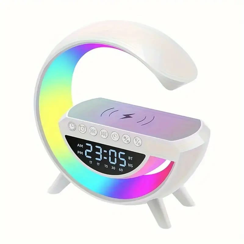 Multi-functional Led Clock Display Speaker G Lamp B