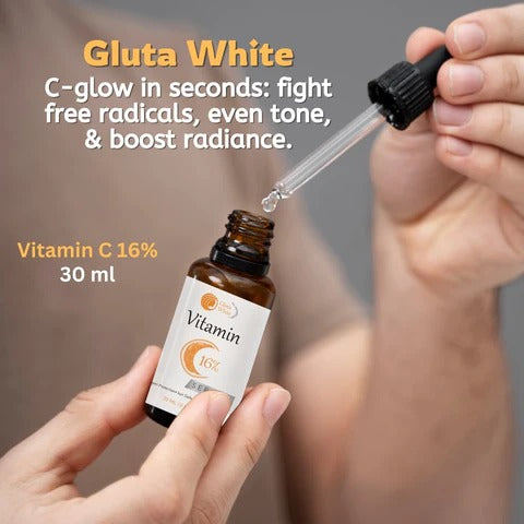 Gluta White Vitamin C Serum – 30ml