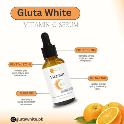 Gluta White Vitamin C Serum – 30ml